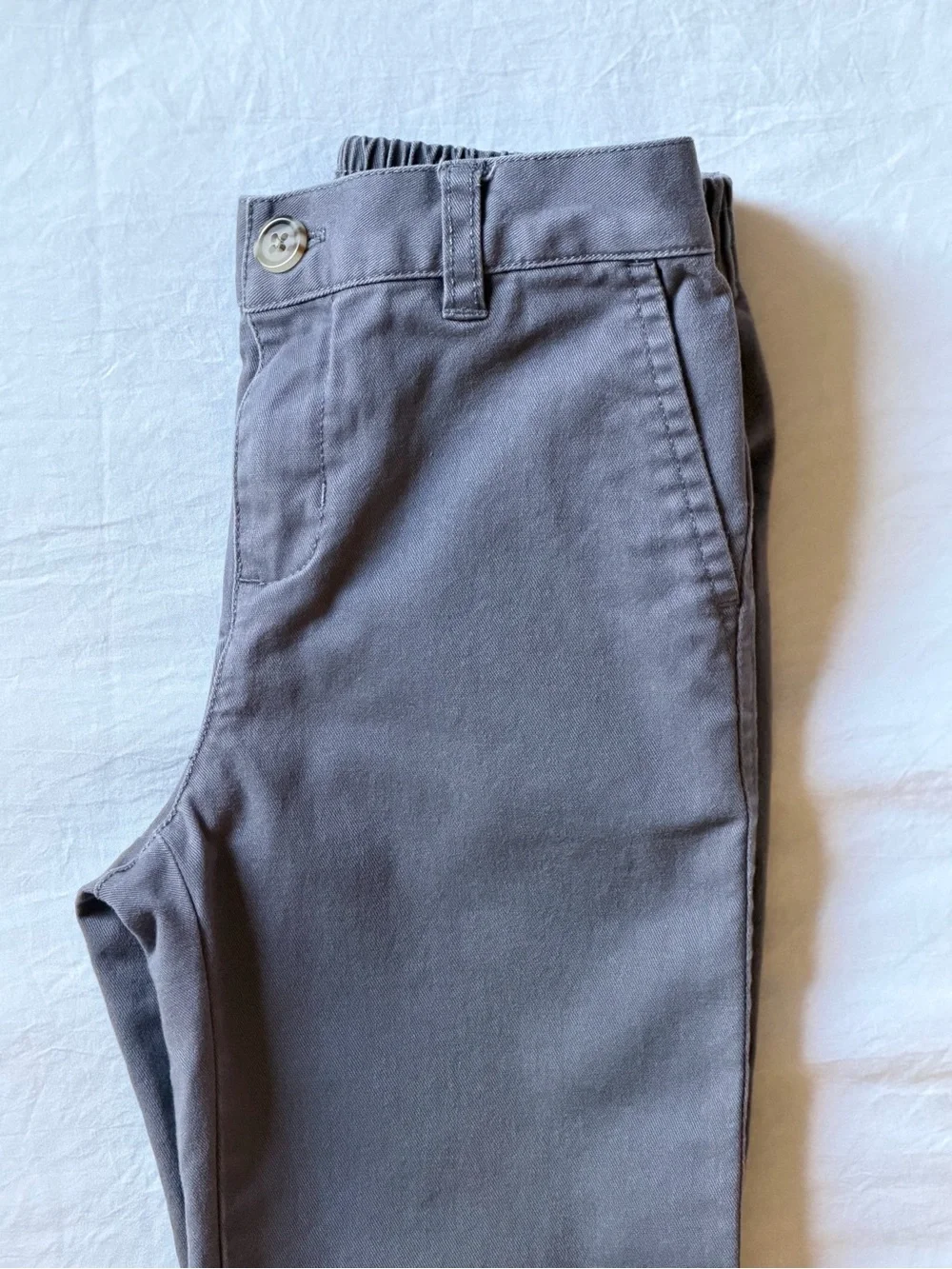 Ralph Lauren Baby Boys Gray Chino Pants 24M Classic Straight Leg
